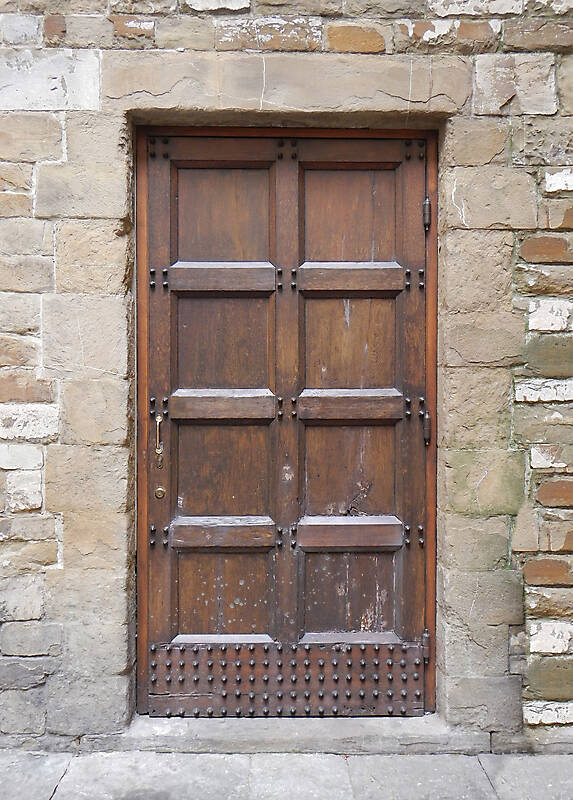 medieval old wood door 4