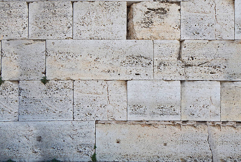 medieval stone blocks from athen 9