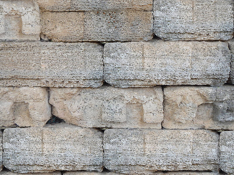 medieval crude stone blocks from athen 12