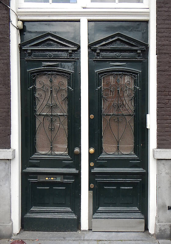 neoclassical wood door 17