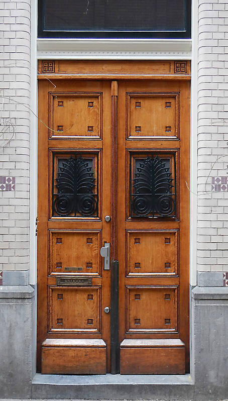 neoclassical wood door 20