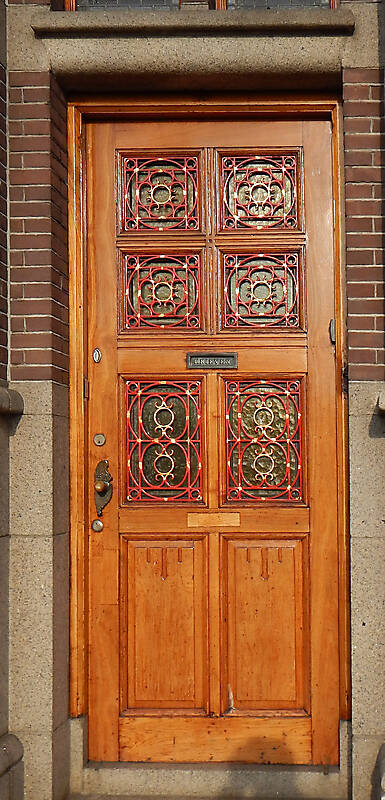 neoclassical wood door 6