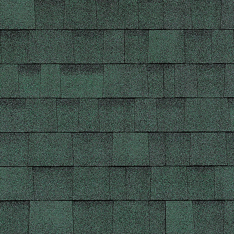 roof bitumen shingles green