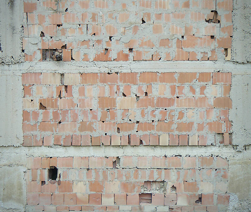 italian bricks old and broken dirt 5