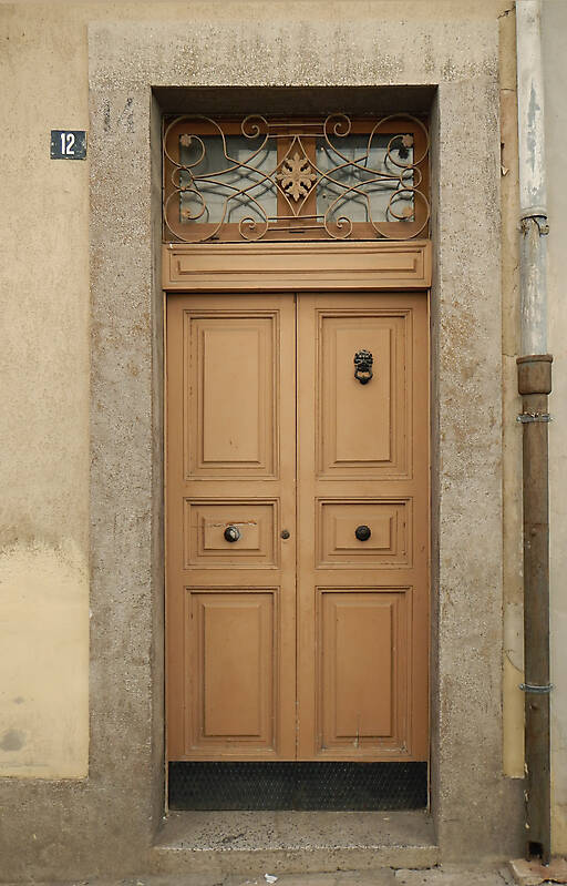 old clean decorated wood door 26