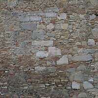 old wall tile italian 1700 architecture 22