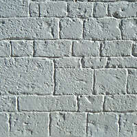 painted stone bricks wall