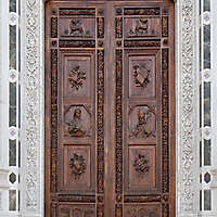 medieval old wood door 13