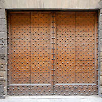 medieval old wood door 14