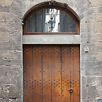 medieval old wood door 1