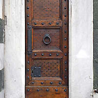 medieval old wood door 7
