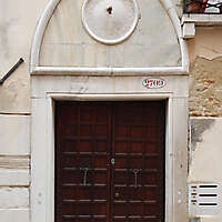 ornate wood door from venice 3