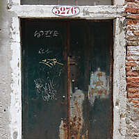 rusted metal door from venice 6