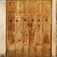 rusted metal door from venice 9