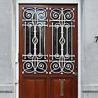neoclassical wood door 13