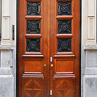neoclassical wood door 23