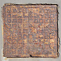 rusty sewer cover 1