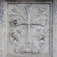 old stone emblem from florence 21