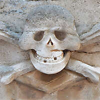 stone skull emblem 63