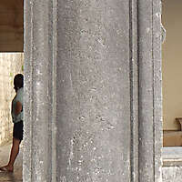 square stone pillar 14