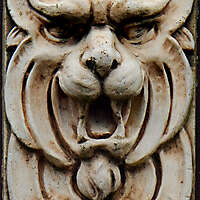 lion emblem ornament