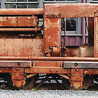 diesel locomotive train