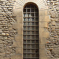 medieval cage window