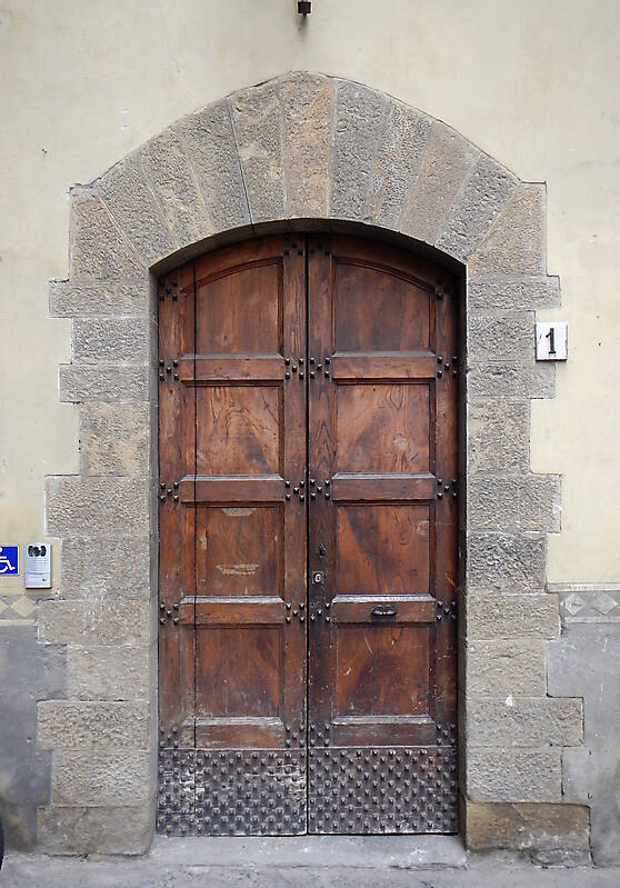 medieval old wood door 3
