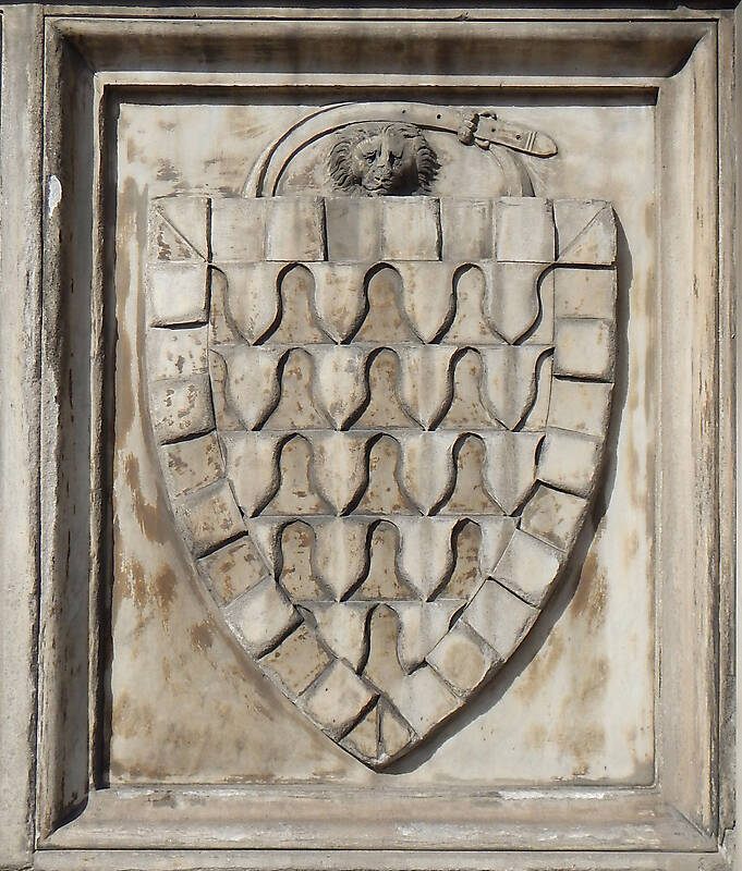 old stone emblem from florence 25
