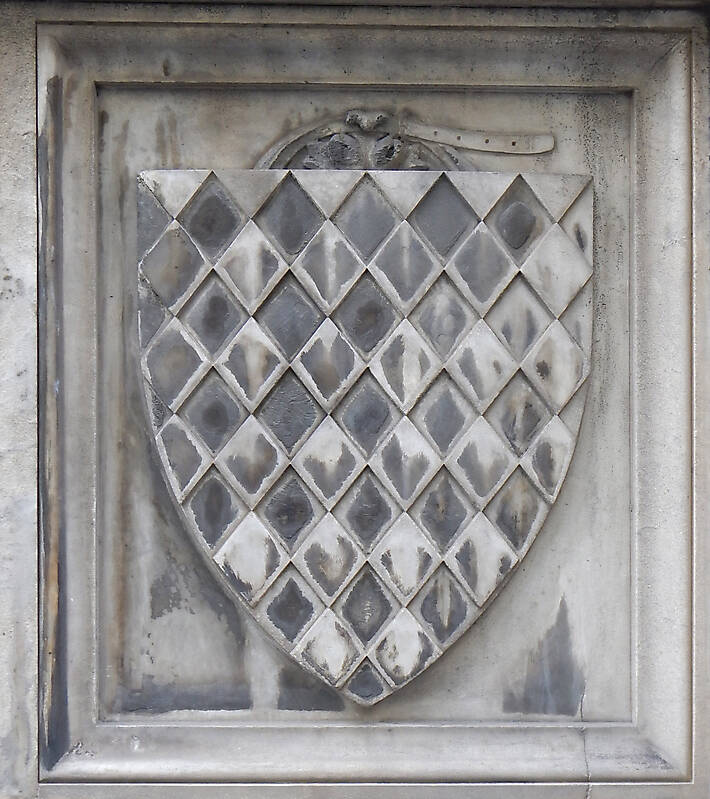 old stone emblem from florence 18