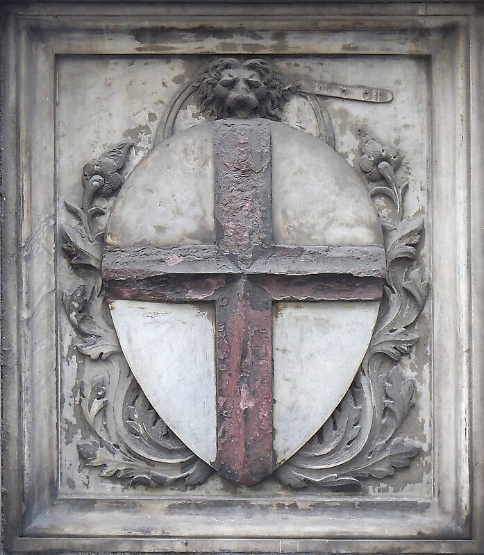 old stone emblem from florence 10