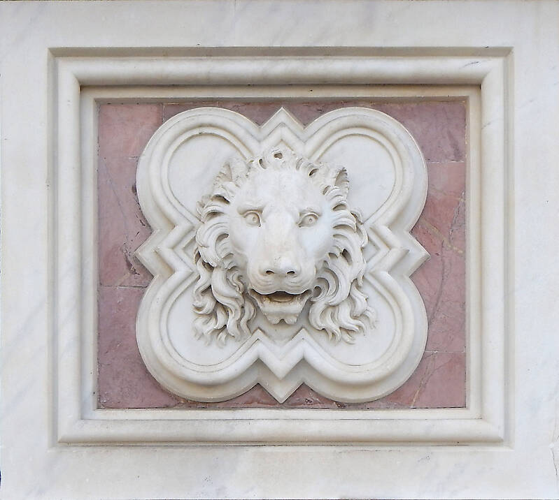stone lion ornament 2
