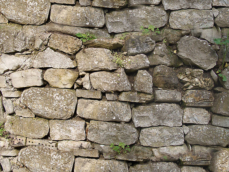 medieval old wall 16