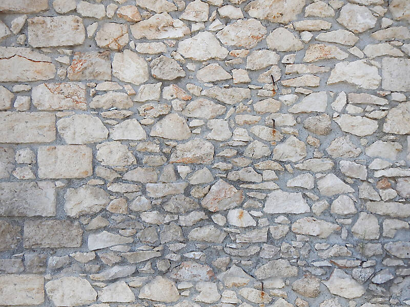 medieval messy stones wall 8