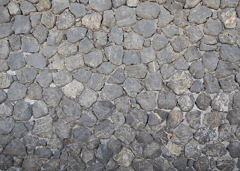 medieval black stones floor 1
