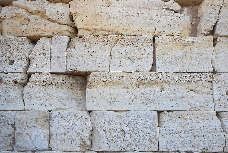 medieval stone blocks from athen 8