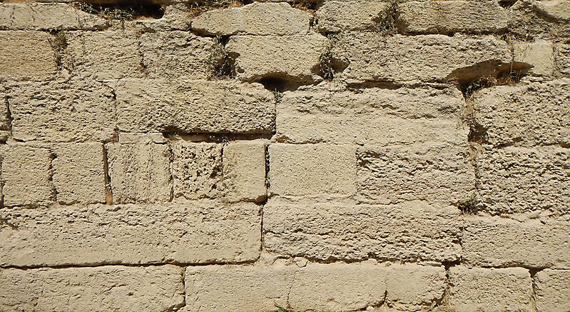 medieval stone blocks from athen 16