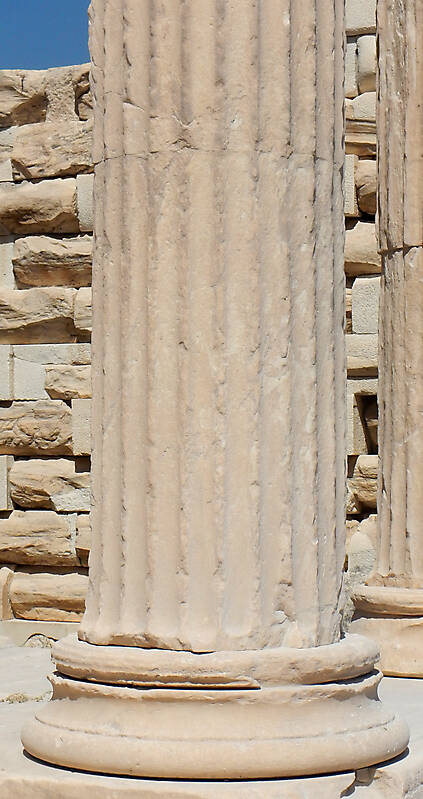 greek pillar white stone 3
