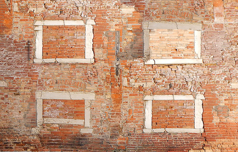 moldy bricks wall venice 32