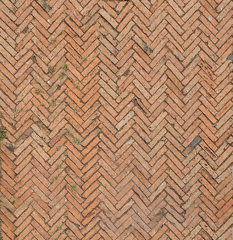 medieval bricks pavement 2