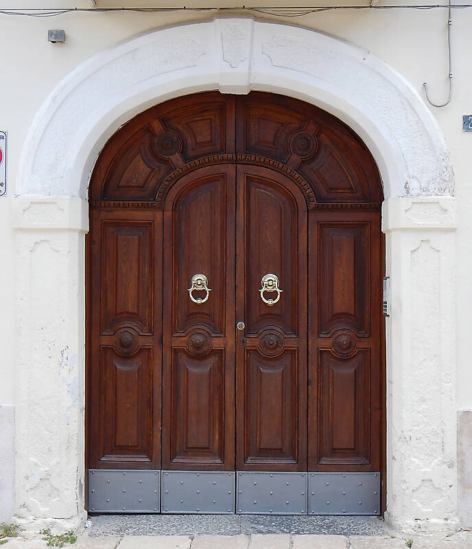 old ornate door