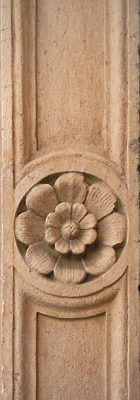 stone ornament flower 2