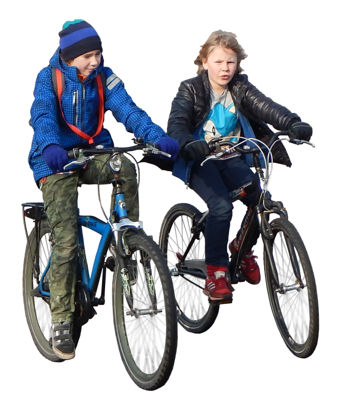 kids on bike alpha