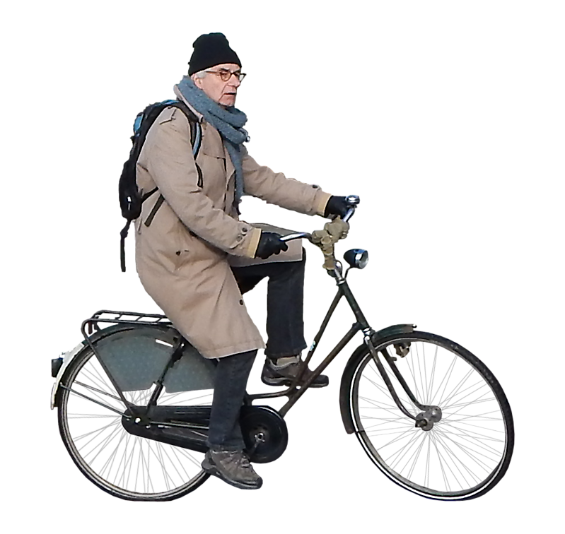 old man on bike alpha