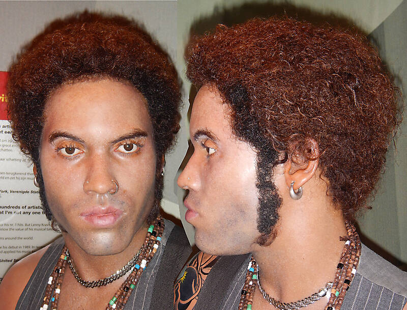 Lenny Kravitz face texture