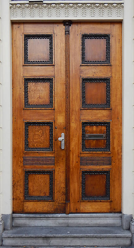 neoclassical wood door 10