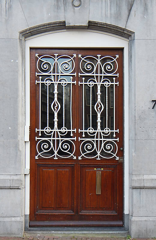 neoclassical wood door 13