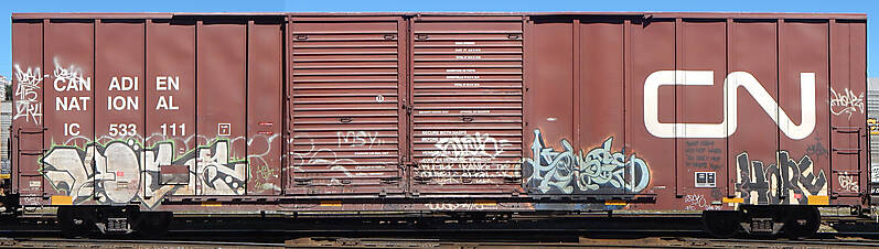 train wagon rusty 17