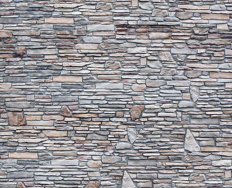 stone bricks mixed