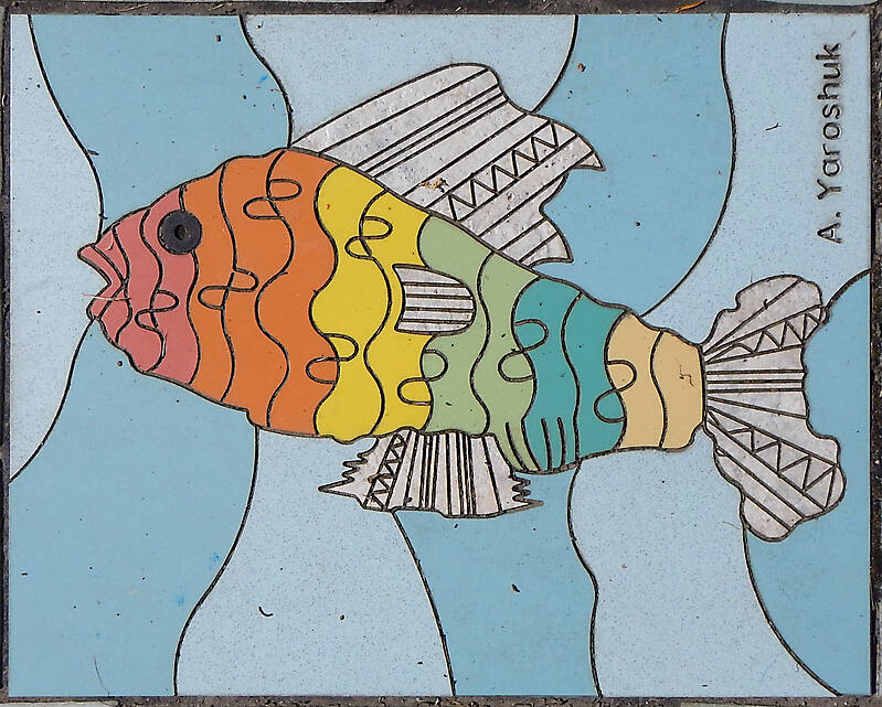 fish mosaic 1